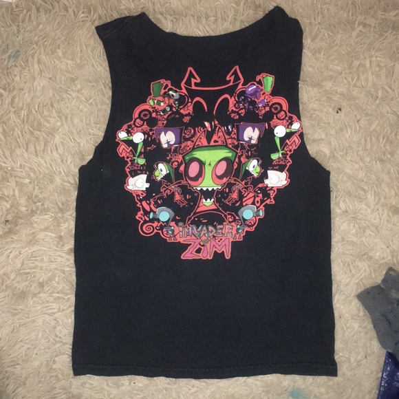 -SOLD- Vintage Invader Zim Tank  Nickelodeon M - Picture 1 of 7